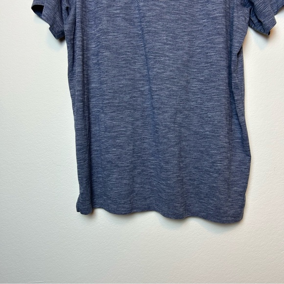 J Crew Polo Shirt Men XL Blue Stretch Casual Lightweight Performance Golf Active - Picture 8 of 11